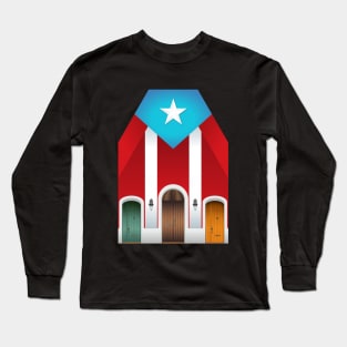 PR Flag Old San juan Long Sleeve T-Shirt